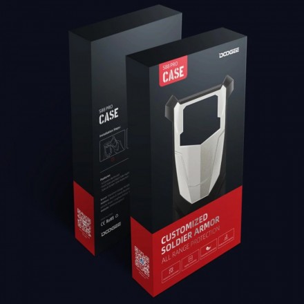 Фирменный бампер "Железный человек" для Doogee S88