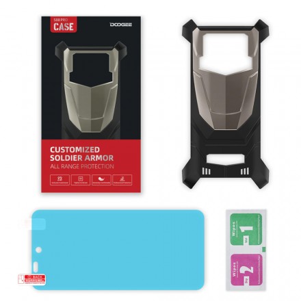 Фирменный бампер "Железный человек" для Doogee S88